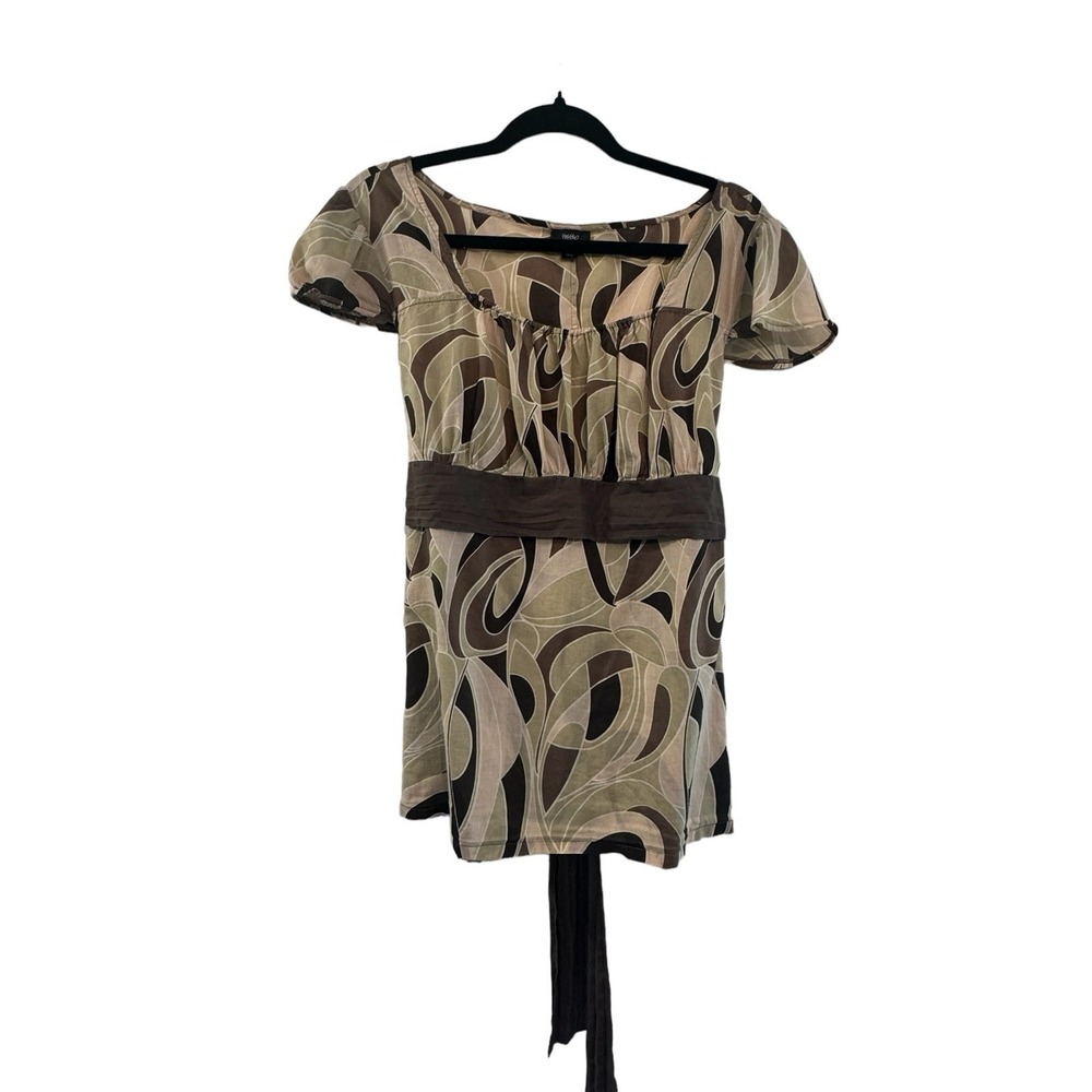 Mossimo Empire waist short sleeve top,‎ size XL
